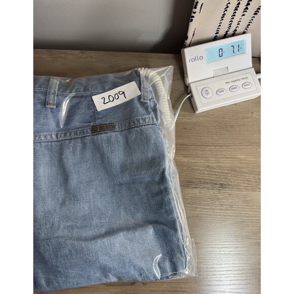 Vintage Wrangler Womens Denim Shorts 11/12 Blue 2” Inseam Cowboy Western Rodeo - Picture 14 of 14